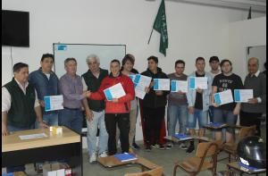 ENTREGA DE CERTIFICADOS Y COMIENZO DE CURSOS