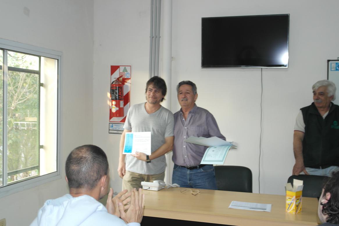 ENTREGA DE CERTIFICADOS Y COMIENZO DE CURSOS