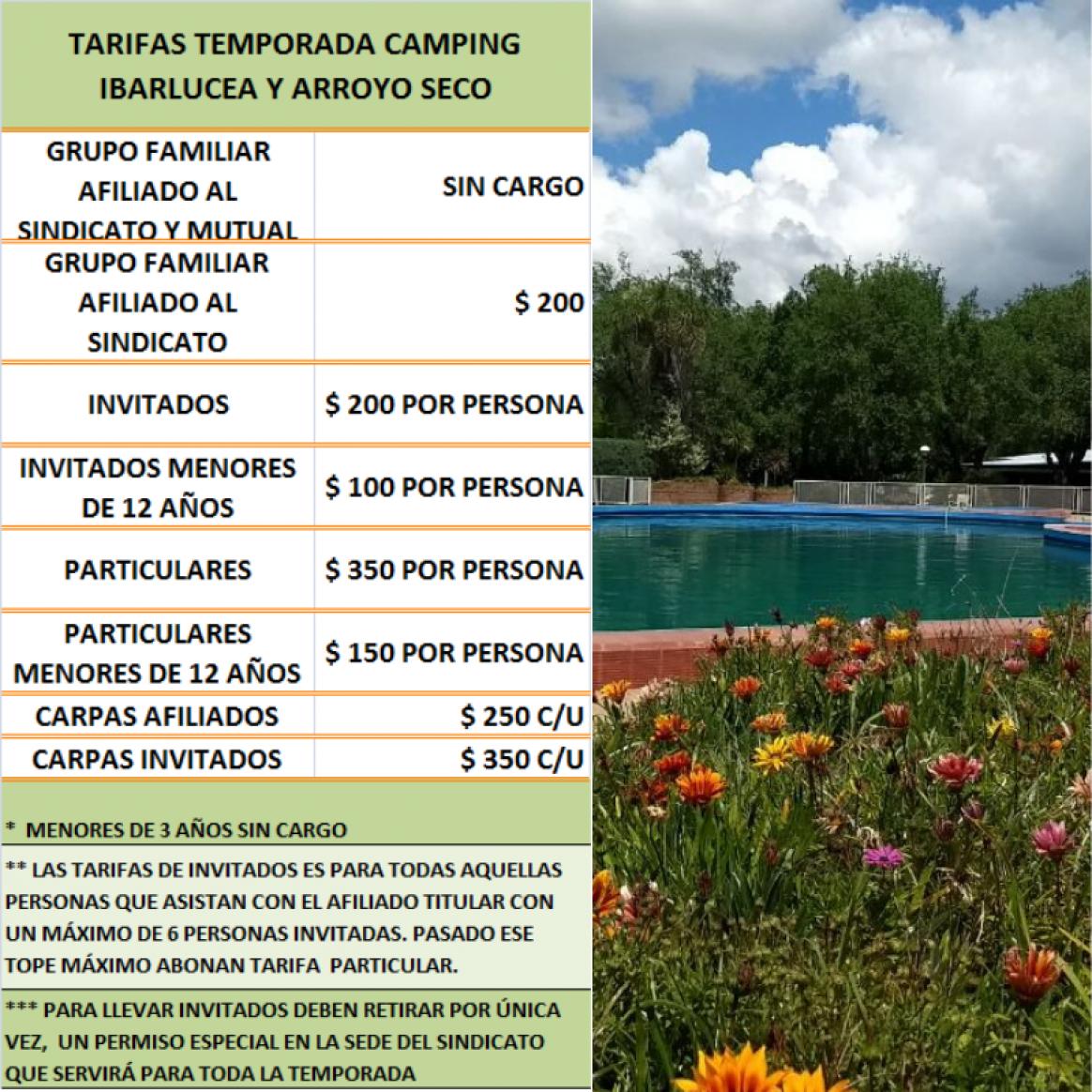 TEMPORADA DE PILETA 2019 / 2020