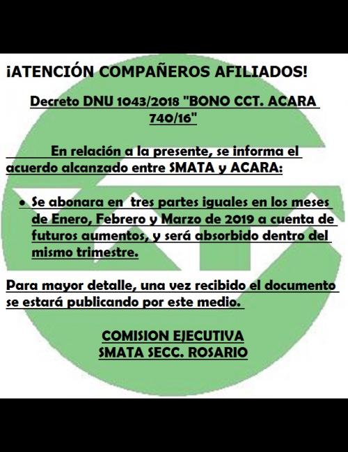 COMUNICADO A LOS COMPAÑEROS AFILIADOS